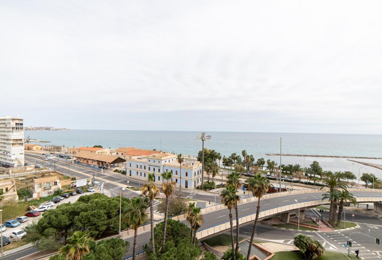 Atico De Lujo Con Vistas Al Mar, Primera Linea Playa Del Postiguet Alicante Exterior photo